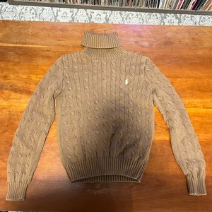 WNOT Ralph Lauren Cable Knit Turtleneck Sweater